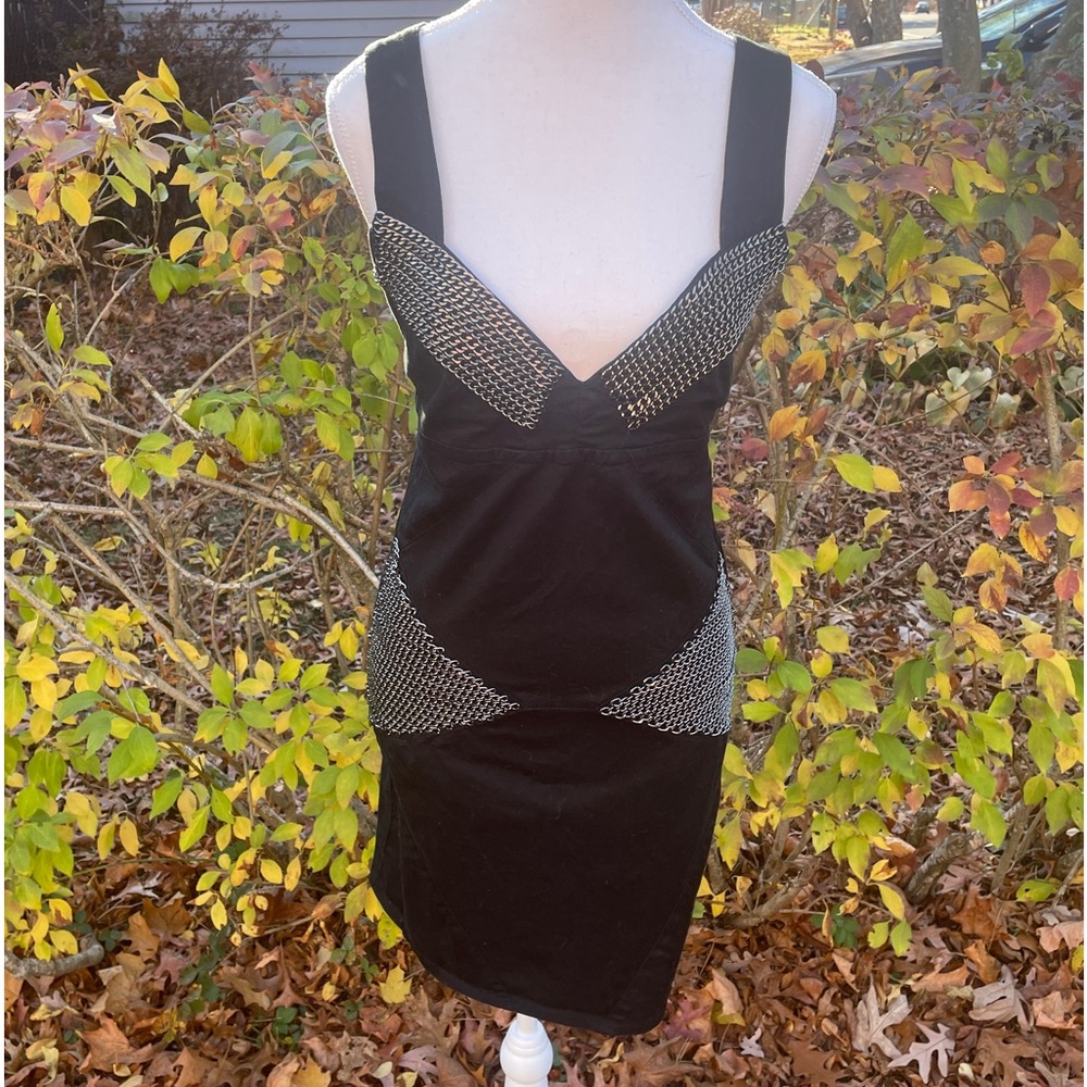Y2K Chain Detail Sexy Min Dress Women’s S